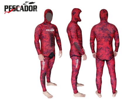 PESCADOR SUB RED  WETSUIT 1.5MM REGULAR (JAKO )