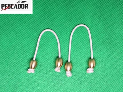 PESCADOR BRASS DYNEMA  WISHBONES  2 PAIR